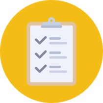 Risk and Control Reviews - Image of a clipboard with checklists