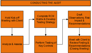 Conducting the audit graph